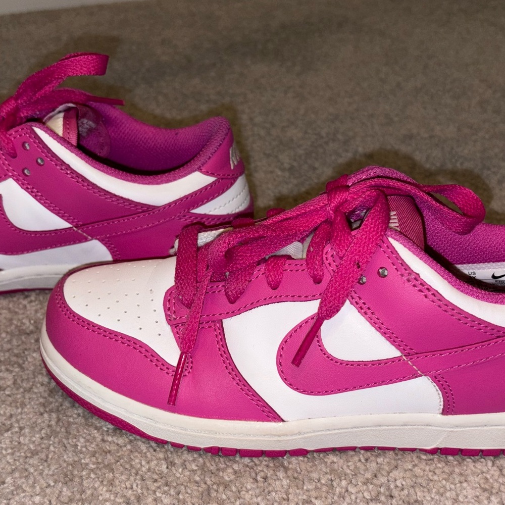 Nike Kids Sneakers Pink and White